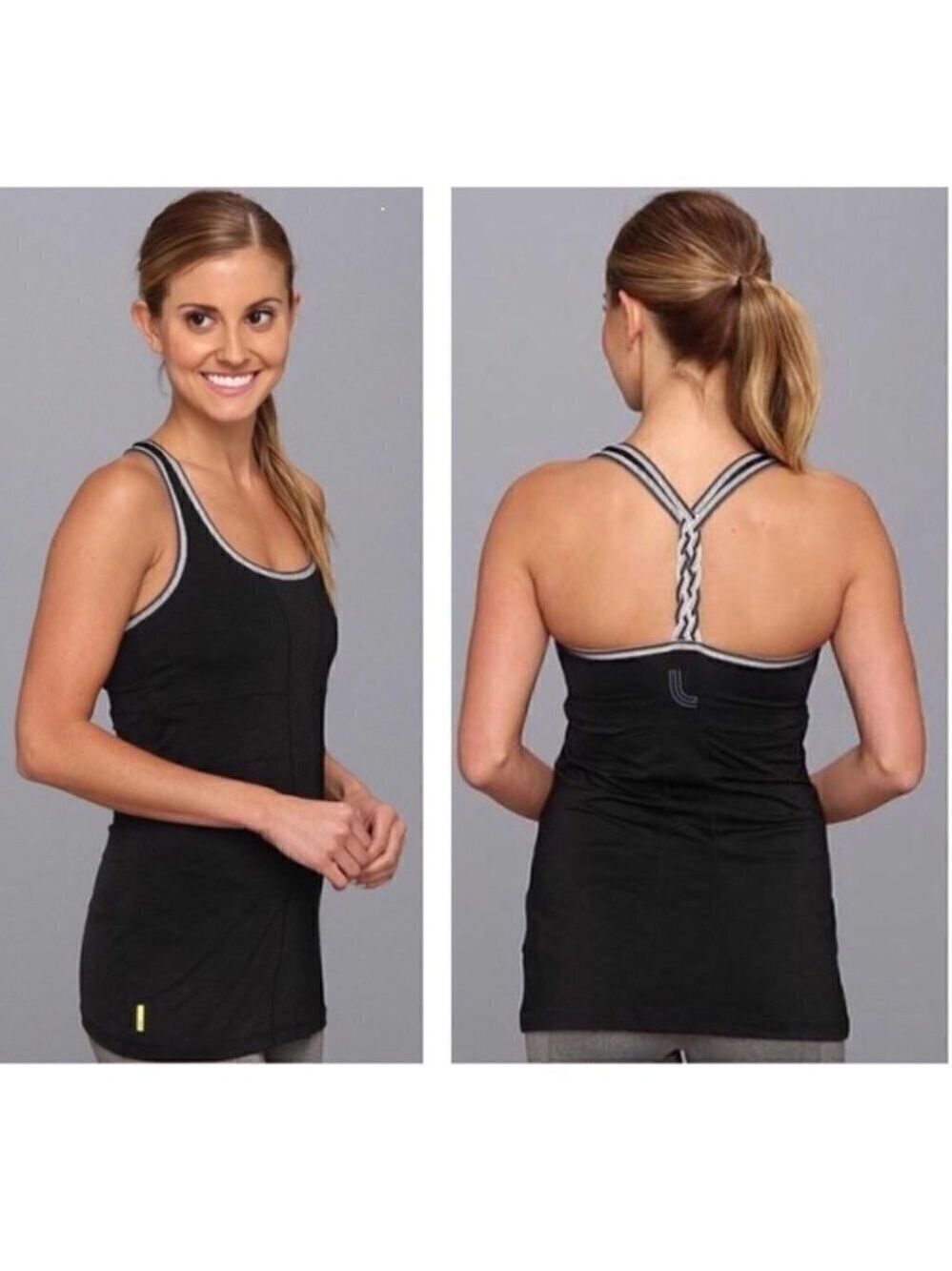 LOLE Love Racerback Tank Top Braided Straps
